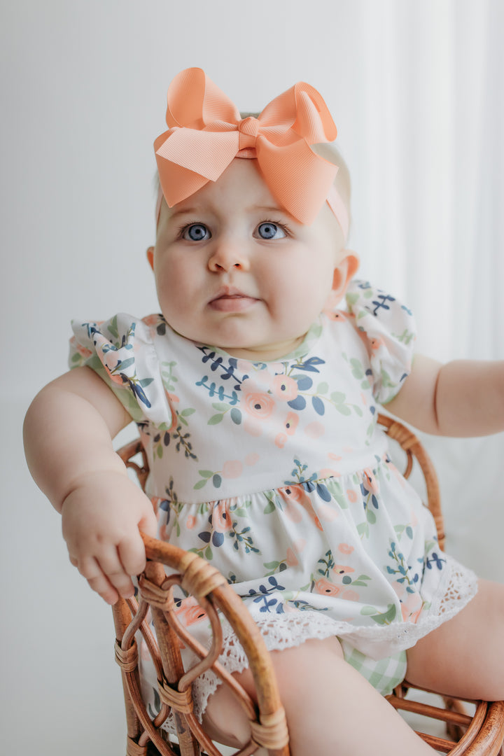 Among The Wildflowers Skirted Romper