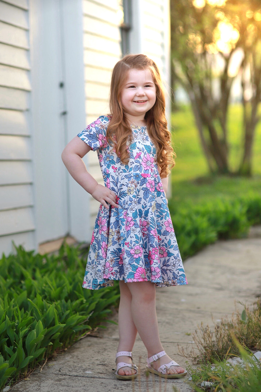 Spring Is In The Air Twirl Dress