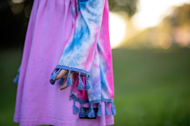Tie Dye Kimono & Swim Coverup - Child