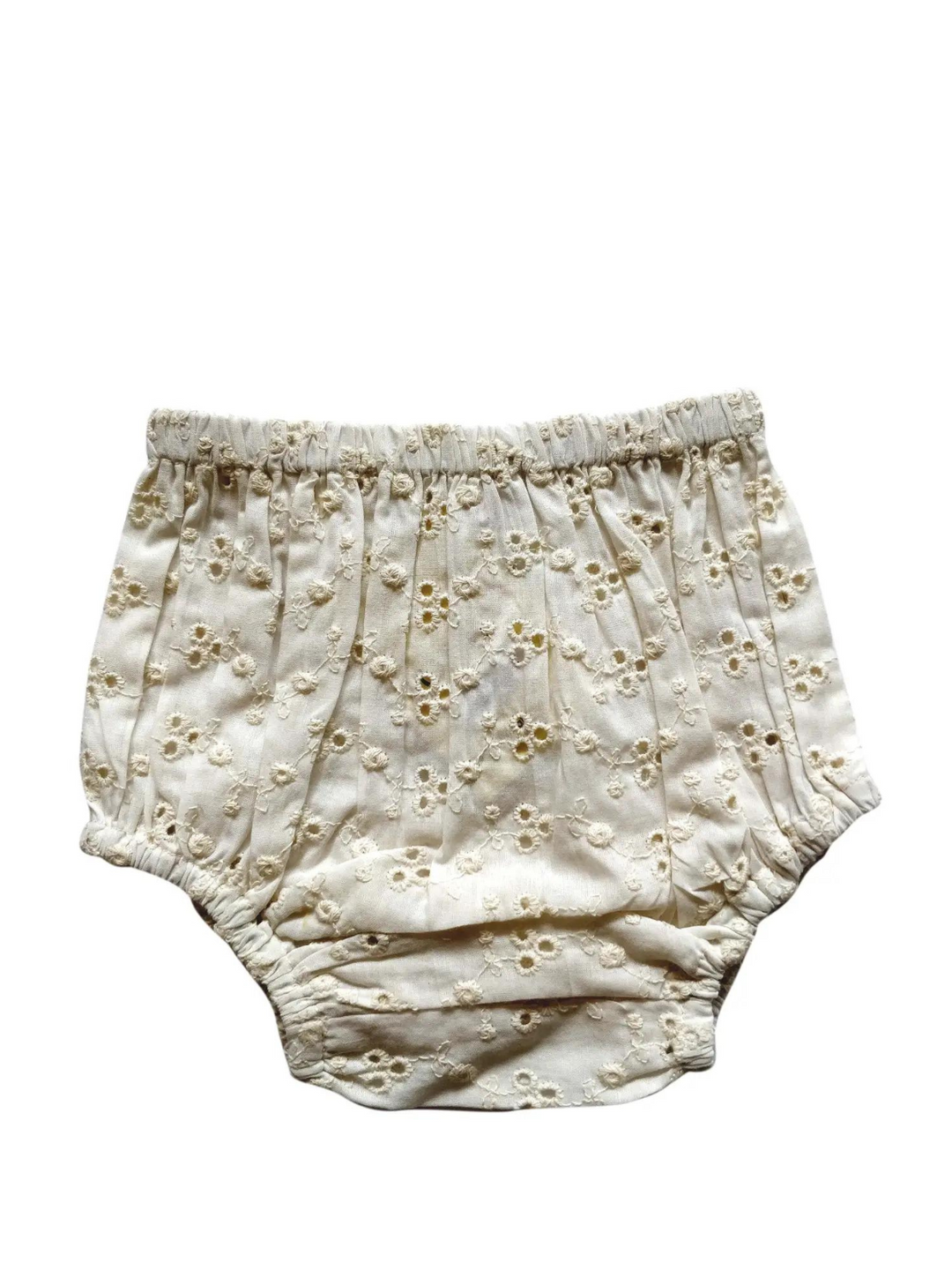 Embroidered Bloomers - Oatmeal