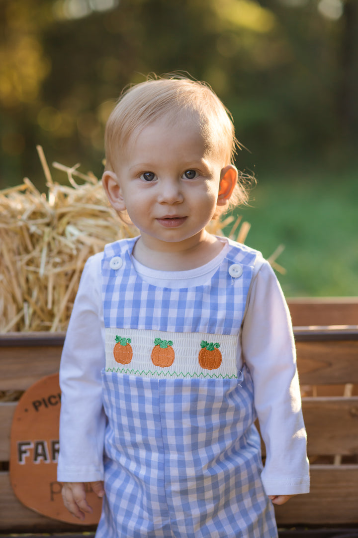 Pumpkin Patch Smocked Longall