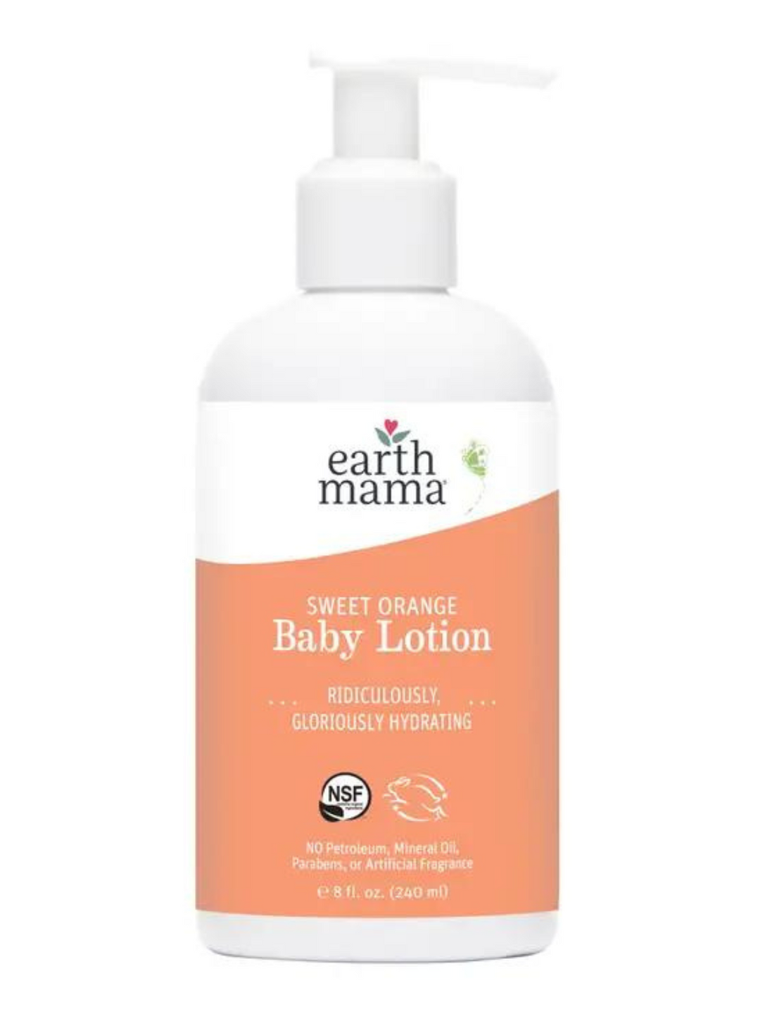 Sweet Orange Baby Lotion | Earth Mama Organics