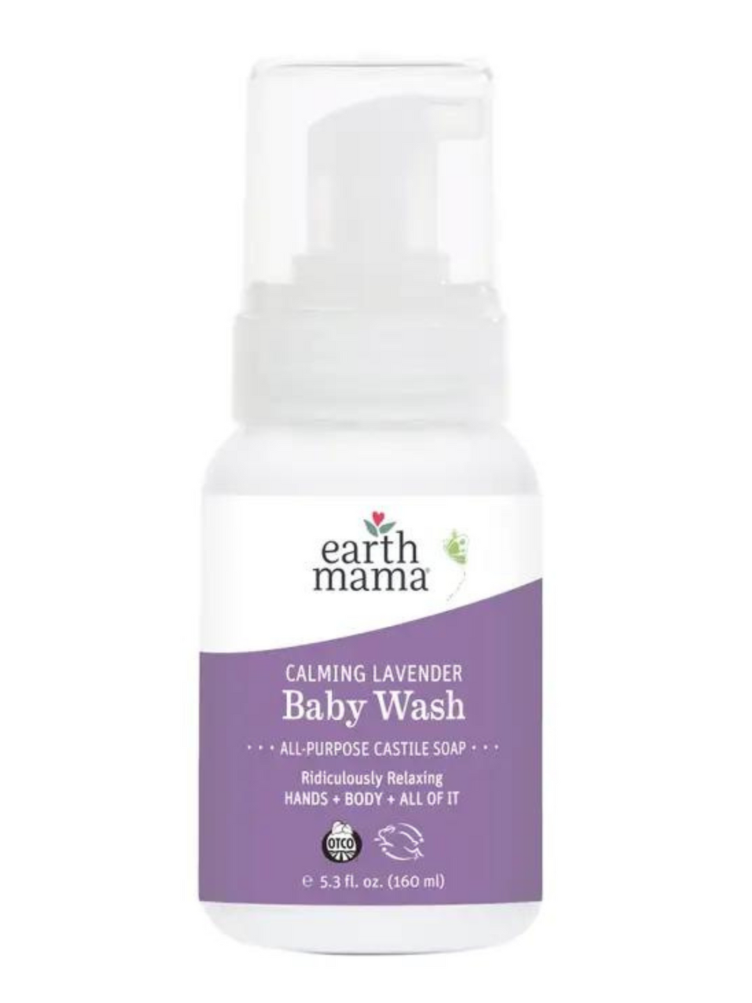 Calming Lavender Castile Baby Wash | Earth Mama Organics