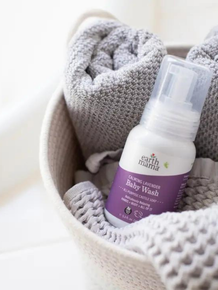 Calming Lavender Castile Baby Wash | Earth Mama Organics