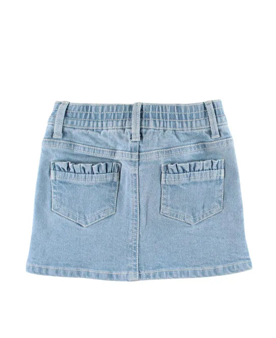 Ruffle Jean Skirt | Ruffle Butts