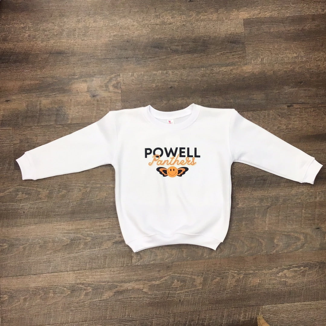 Powell Panthers Butterfly Sweatshirt