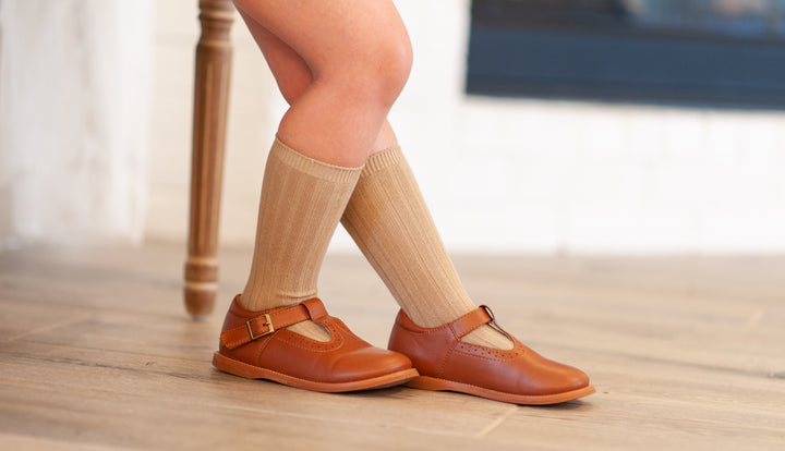 Classic Knee High Socks - Taupe