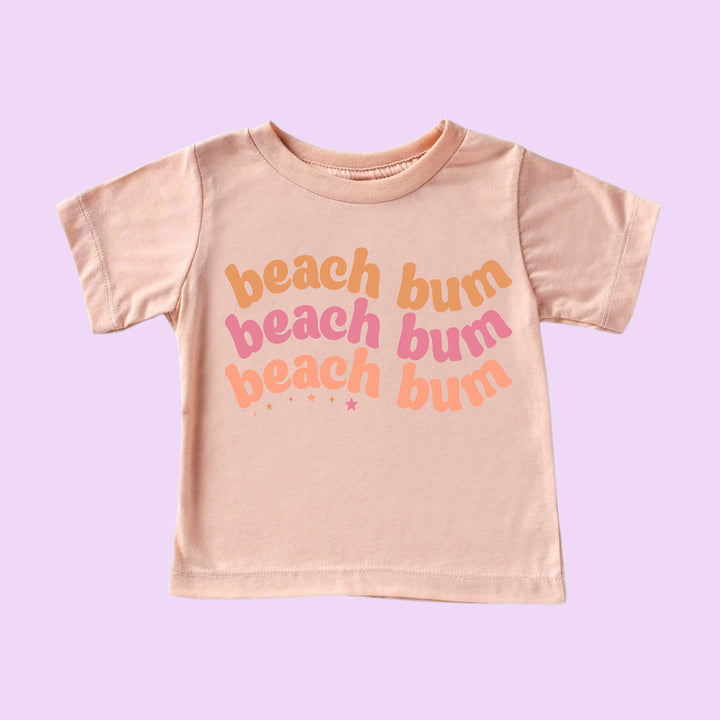 Beach Bum Tee | Peach